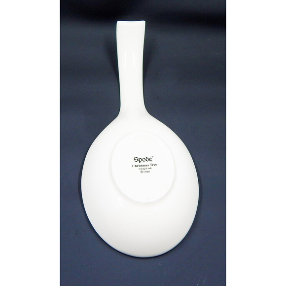 Spode Christmas Tree Porcelain Spoon Rest S3324-A8 - Picture 10 of 12